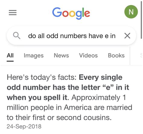 do all odd numbers have an e in them|Proof of every odd number has letter 'e' in English : r/mathmemes .